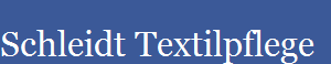 Schleidt Textilpflege