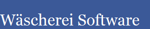 Wscherei Software